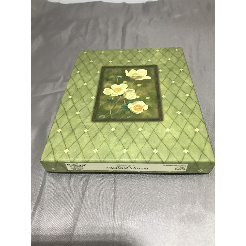 VINTAGE CREATIVE PAPERS STAIONARY WRITING PAPER MAGNOLIAS